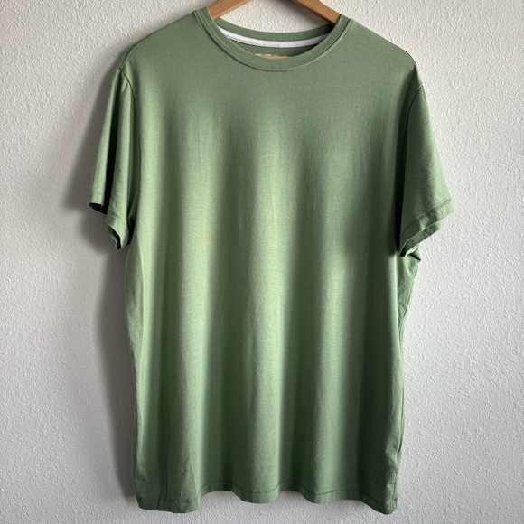 William Rast Pima Cotton Modal Blend Soft Green T-Shirt Size XL - Picture 2 of 9